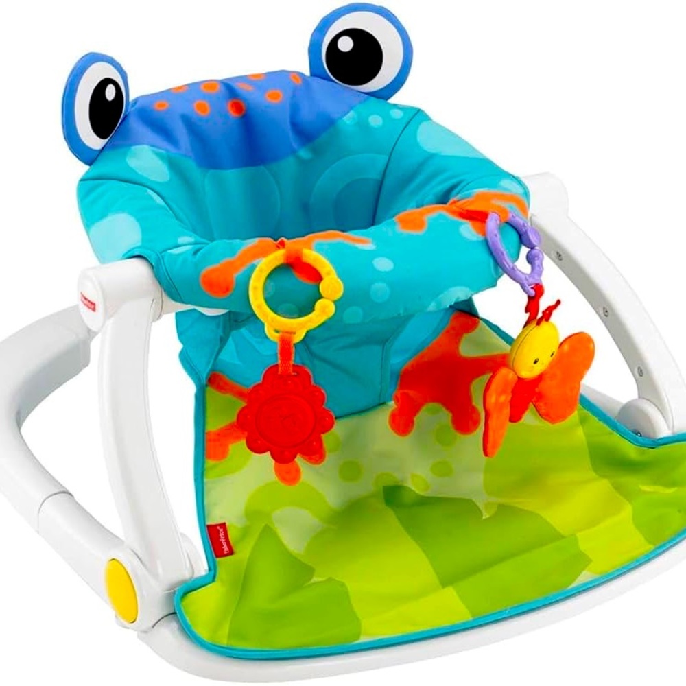 New Fisher-Price Sit-me-up Floor Seat in Multicolor 
Frog